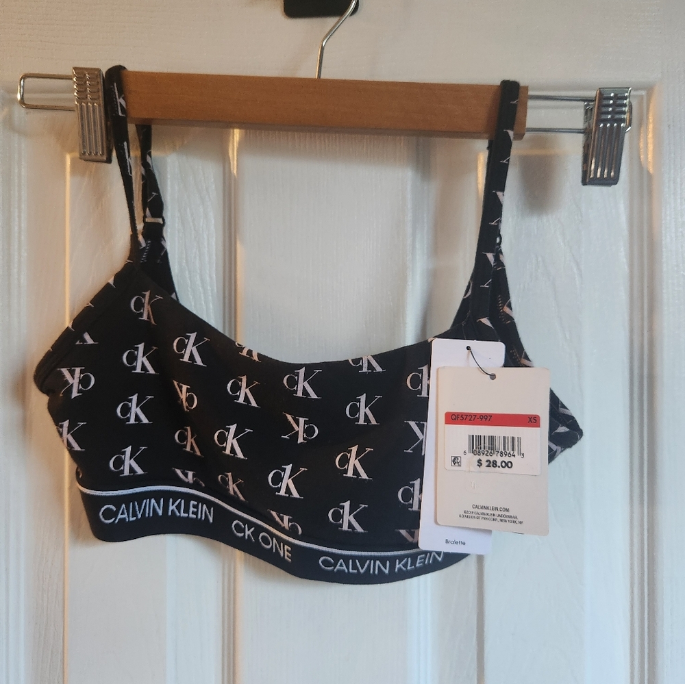 Calvin klein ck one unlined bralette QF5727